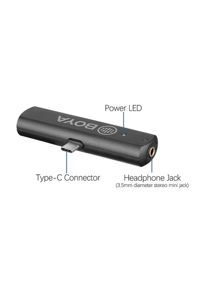Boya By-wm4 Pro-k5 Android Telefon Kablosuz Yaka Mikrofonu