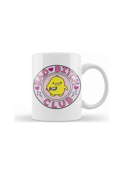 Printhome Bad Bitch Club 01 Kupa Bardak Porselen Karışık