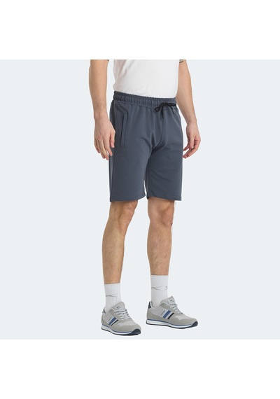 Slazenger KETUT IN Erkek Cepli Fıtness Koyu Gri Şort