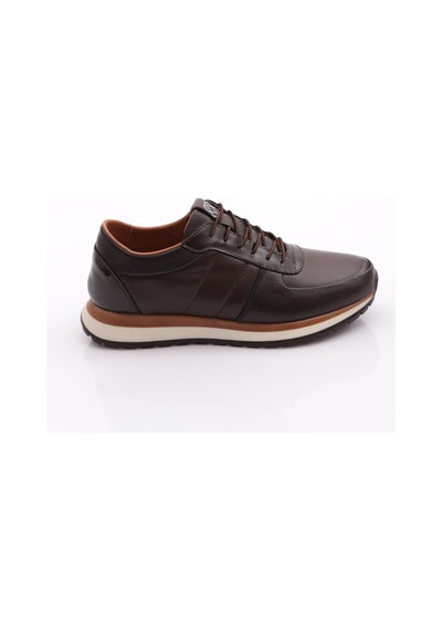 Dgn 810 Erkek Sneakers Ayakkabi Kahve Rugan