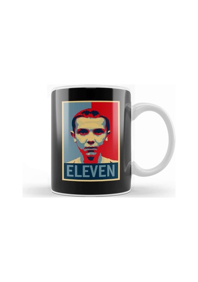 Stranger Things Eleven 04 Kupa Bardak Porselen Karışık