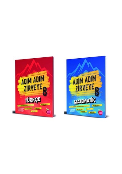 Newton 8. Sınıf Adım Adım Zirveye Matematik-Türkçe Soru Bankası Se