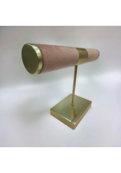 Takı Standı İnce Tekli Silindir Pembe Çok Renkli