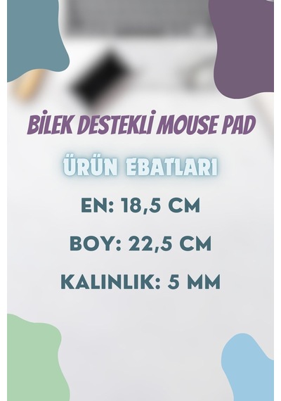 Mousepad Call Of Caty Baskılı Siyah Dikdörtgen Bilek Destekli Mousepad Kedili Mousepad Fare Altlığı