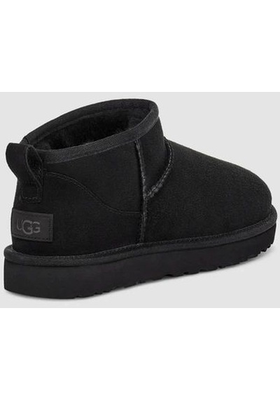 UGG W Classıc Ultra Mını Siyah Kadın Kar Botu Siyah