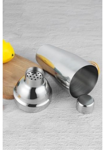 Komple Çelik 500 Ml Shaker Kokteyl Hazırlama Kabı Bardağı Cin344 Açık 03834516