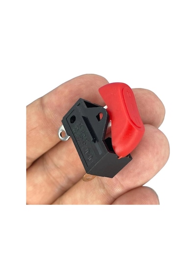 Ic-209 Saç Kurutma Makinası Düğmesi Anahtarı 3p 0-1-2 Kırmızı