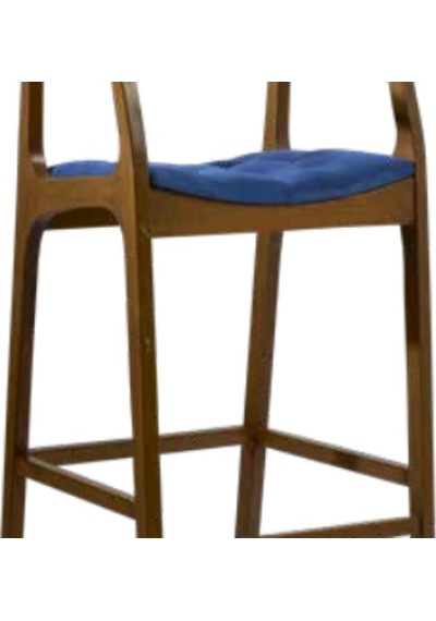 Bengimobilya Sandalye Zus268 Cafe Model Ahşap Kayın Sırtlık Tam Kolçak Baby Fa