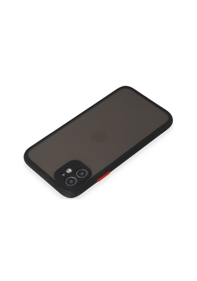 Apple iPhone Uyumlu  11 Kılıf Montreal Silikon Kapak -  Siyah