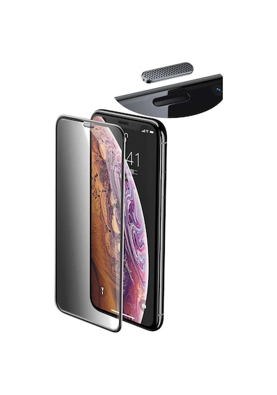 Iphone 12 Pro Max Uyumlu Hayalet Ekran Gizli Tam Kaplayan Kırılmaz Cam Seramik Ekran Koruyucu Film