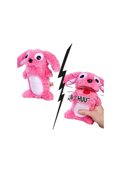 Screamerz Sesli Peluş Serseri Tavşan Çok Renkli