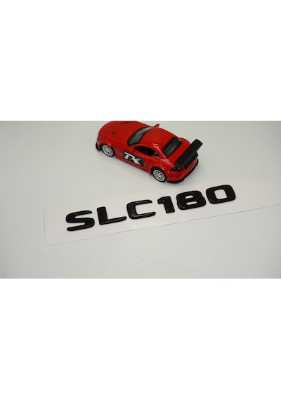 SLC 180 Bagaj Parlak Siyah ABS 3M 3D Yazı Logo