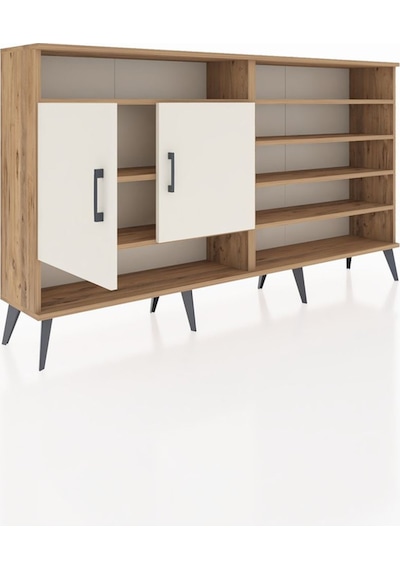 Arges Konsol 7 Raflı 2 Kapaklı 176x30x99 Çam-aytaşı/çam Çam-aytaşı/çam Arges Konsol 7 Raflı 2 Kapaklı 176x30x99 Çam-aytaşı/çam Çam-aytaşı/çam
