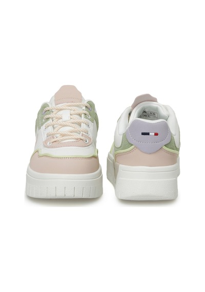 U.s. Polo Assn. Candy 4fx Bej Kadın Sneaker 000000000101544094 Bej - Beyaz