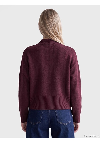 Lcw Vision Mürdüm Oversize Kadın Triko Kazak
