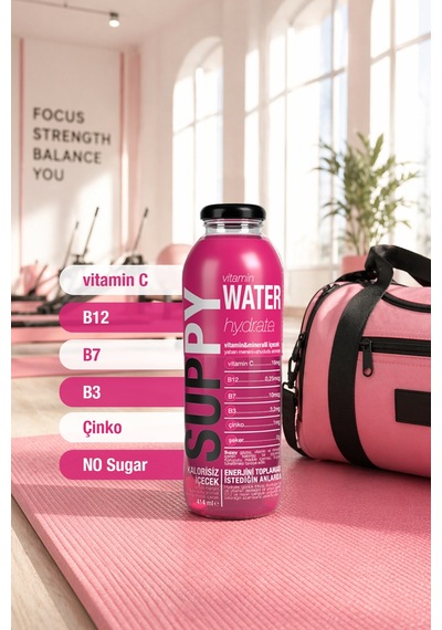Suppy Tanışma Paketi 414 Ml Hydrate Focus Reload Kafeinli Su 4'lü