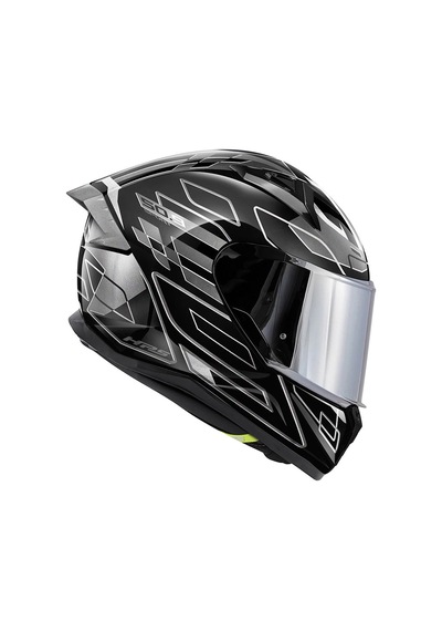 Gıvı 50.9 Assault Siyah-tıtanıum-gri Kask Sıyah-grı