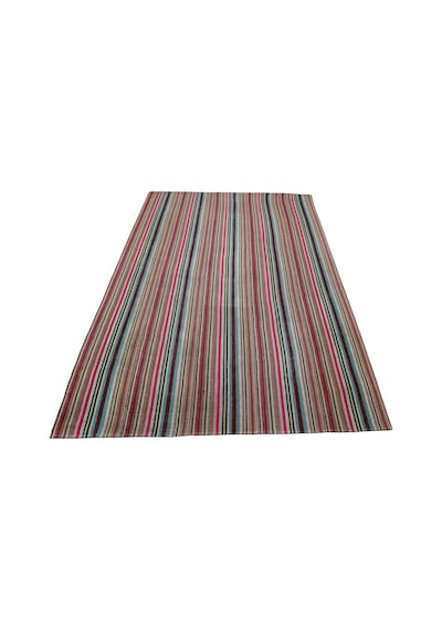 Kilim Antik El Dokuma 5m2 Capcanlı Bukleli Pamuklu Kilimi 0160 - Yeni - Çok Renkli