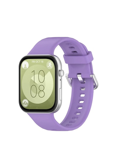 Watch Fit 3/4/4 Pro Ile Uyumlu Kordon Jel Silikon Tokalı Kayış Renk69