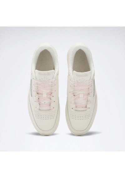 Reebok Club C 85 Vıntage Beyaz Kadın Sneaker Beyaz-pembe