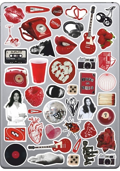 Lana Del Rey Seri 3 Sticker Seti Laptop Ajanda Pc Tablet Telefon Defter Etiket Bullet Journal Diğer