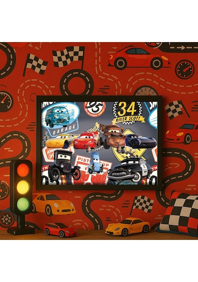 Ks Games Cr714-1 Disney Cars Lisanslı 100 Parça Erkek Çocuk Puzzle 5 Yaş Üzeri