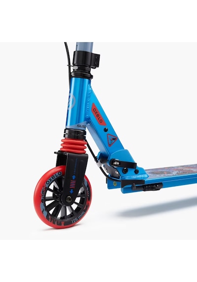 Decathlon Mid 5 Scooter Mavi - Turuncu