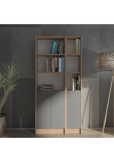 Kuta Flat85 Kitaplık 3 Kapaklı Kütüphane (487092792)