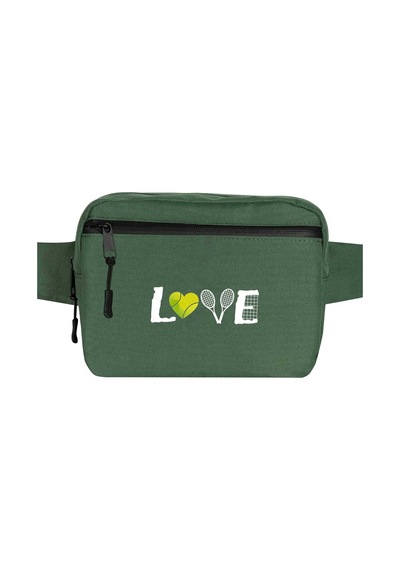 Tennis Love Yeşil Bel Çantası