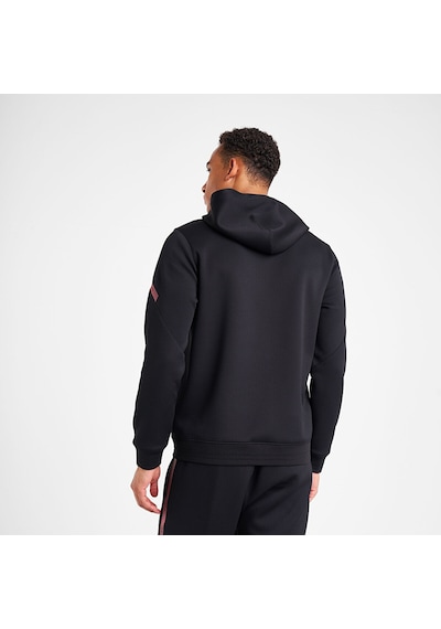 Lescon Erkek Fermuarlı Kapüşonlu Sweatshirt 25n-1128 Siyah