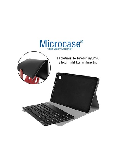Microcase Huawei Matepad 11.5 İnch Tablet Bluetooth Klavye Ve Mouse + Standlı Kılıf - Bkk6 Sku: Smgstkc578eead21
