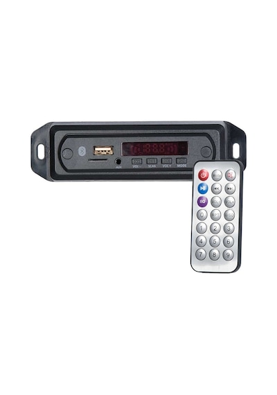 Usb Bluetooth-usb-aux-sd Kart Fm Radıo Oto Teyp Çevirici Js-4 4434