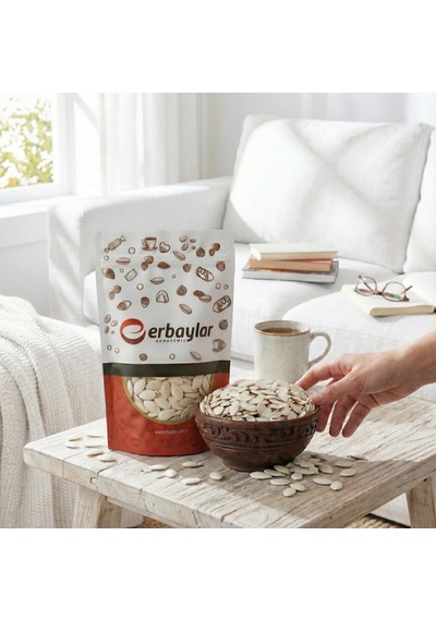 Erbaylar Kabak Çekirdeği Salamura - 1 Kg