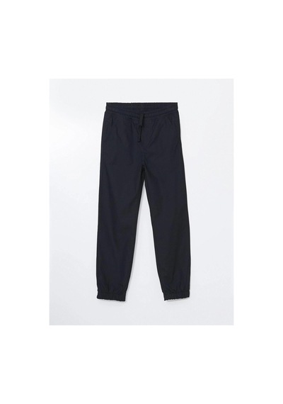 LC Waikiki Lcw Kids Beli Lastikli Erkek Çocuk Jogger Pantolon Siyah