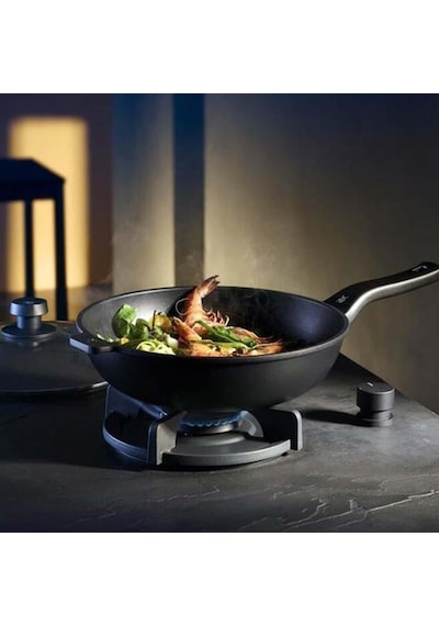 Wmf Permadur Premium Wok Tavası 30 Cm 3201111956 Siyah