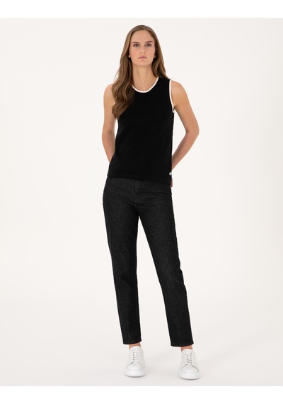 Pierre Cardin Kadın Siyah Kazak /triko 50311001-vr046 Siyah