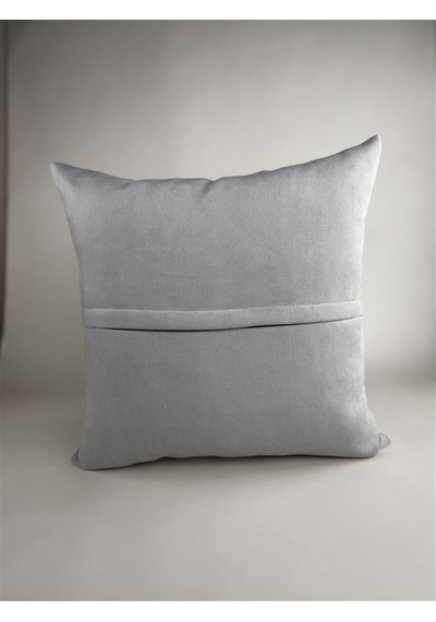 Makine Nakışlı Punch Desenli Kırlent Kılıfı Pun04 43x43 Cm Karışık Renkli