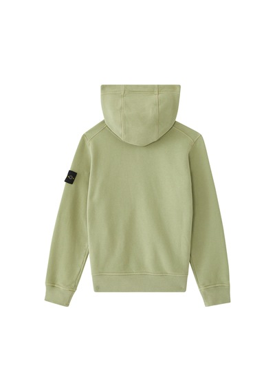 Stone Island Çocuklar Için Logo Baskılı Sweatshirt Bej