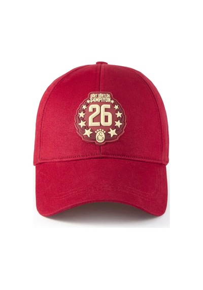 Gsstore Galatasaray 26. Şampiyonluk Çocuk Şapka C261221 Kırmızı