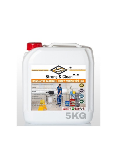 Strong&Clean Konsantre Ultra Parfümlü Yüzey Temizleyici 5 KG