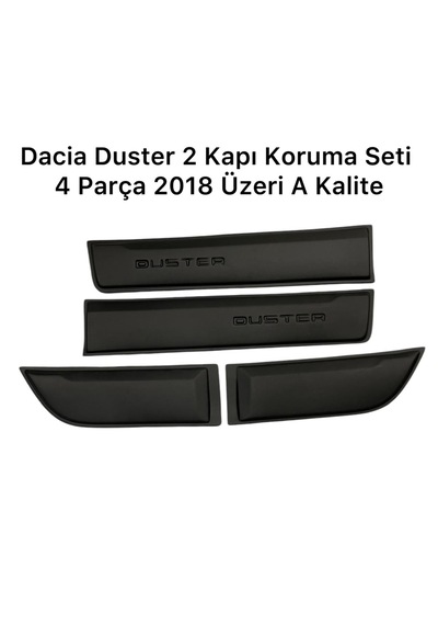 Dacia Duster 2 Kapı Koruma Seti 4 Parça 2018 Üzeri Uyumlu