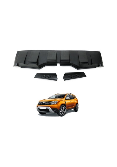 Dacia Duster 2018-uyumlu Yedek Parça Arka Cam Spoiler 3 Prç