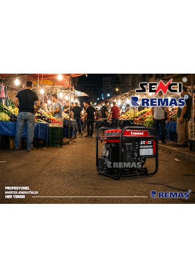 Senci Sc 3500 İf İpli Inverter 4 Kva Monofaze Benzinli Jeneratör