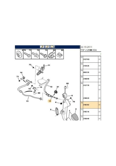 Debriyaj Üst Merkezi 307 308 C4 2182.82-8743.40