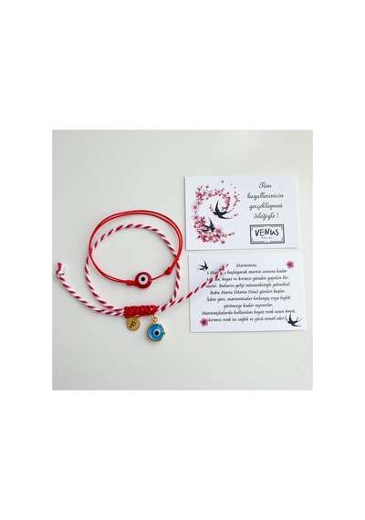 Marteniçka Bileklik Koyu Kırmızı 99475158
