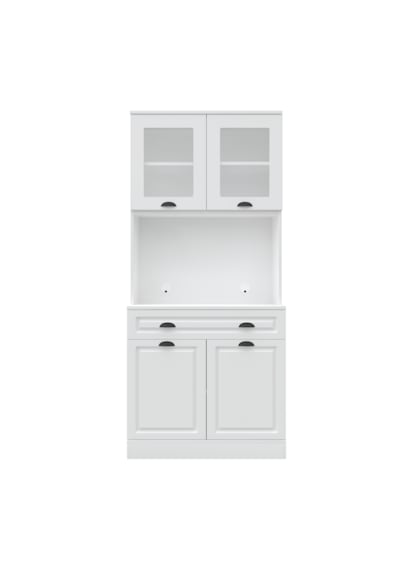Guneystore Luna 2 Kapaklı Kahve Köşesi 93 Cm Mdf, Led Aydınlatmalı, Çok Amaçlı Mutfak Ve Airfryer Dolabı Beyaz Guneystore Luna 2 Kapaklı Kahve Köşesi 93 Cm Mdf, Led Aydınlatmalı, Çok Amaçlı Mutfak Ve Airfryer Dolabı Beyaz