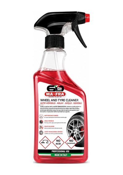 Ma-fra Wheel And Tyre Cleaner Active Foam 500 Ml Jant Ve Lastik Temizleyici