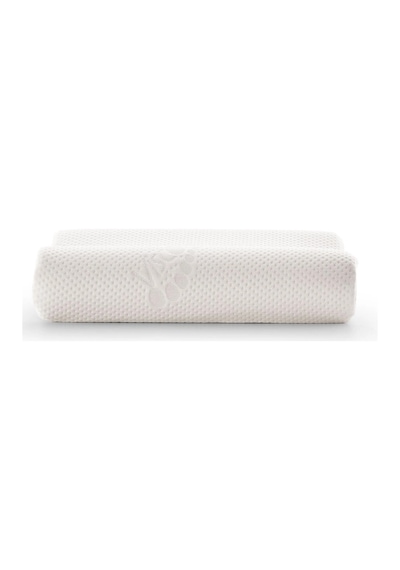 Doqu Home Visco Comfort Yastık 51 X 42 + 13 Cm - Beyaz Beyaz
