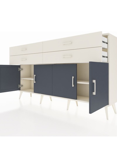 Arges Konsol 2 Raflı 4 Çekmeceli 8 Kapaklı 176x30x99 Aytaşı-antra Aytaşı-antrasit/aytaşı Arges Konsol 2 Raflı 4 Çekmeceli 8 Kapaklı 176x30x99 Aytaşı-antra Aytaşı-antrasit/aytaşı