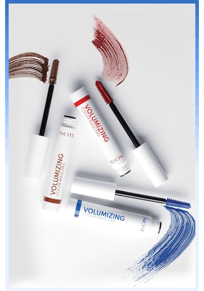 Volumizing Color Hacim ve Uzatma Etkili Renkli Tubing Maskara - Mavi